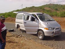 Fausse panne prétendue vraie du Hiace