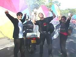 DJ JM, MC CM, Kathy Love