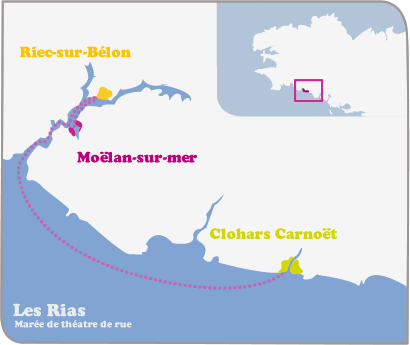 Carte des Rias